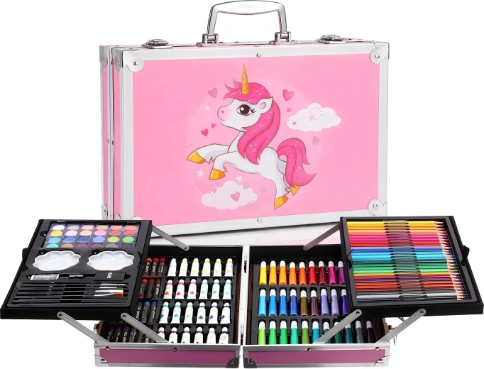 Laste kunstikomplekt RENEW FORCE Pony ükssarviku motiiviga, 145 osa