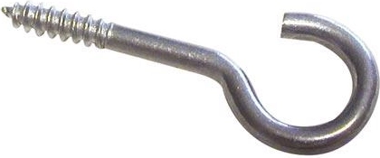 Chandelier hook 80 mm glossy – pack of 100 pcs