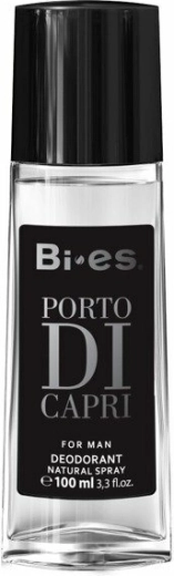 Meeste parfümeeritud deodorant klaaspudelis BI-ES Porto di Capri 100 ml
