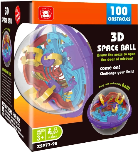 3D-labürint Kosmos – 100 taset
