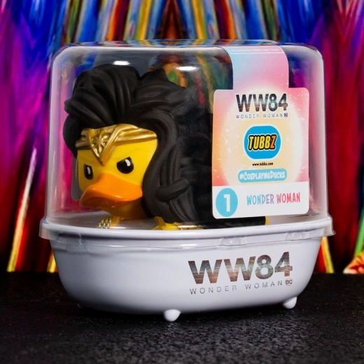 TUBBZ mini collectible duck DC Comics Wonder Woman