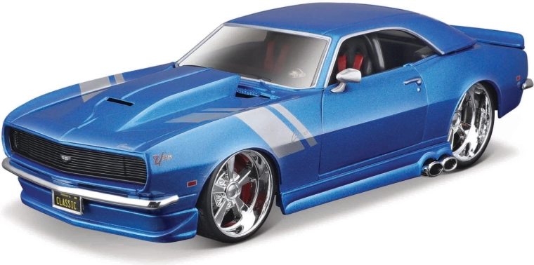 Maisto 1968 Chevrolet Camaro Z/28 metallist automudel 1:24