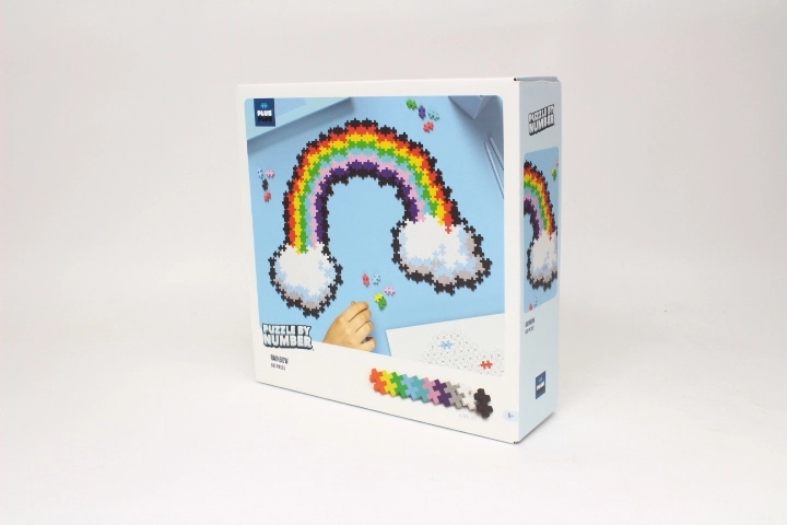 Plus-Plus Puzzle by Number vikerkaar, 500 detaili