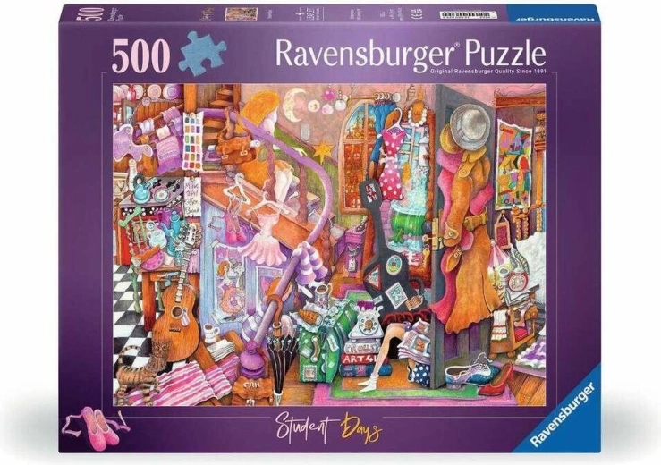 Ravensburgeri pusle Tudengiajad 500 tükki