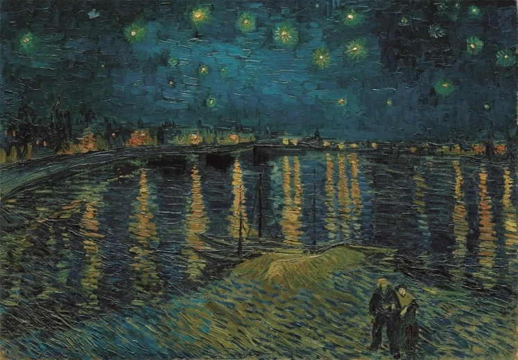 Clementoni pusle Museum Collection „Tähine öö“ 1000 tükki