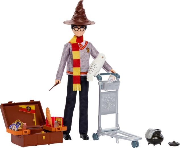Mattel Harry Potter perroon 9¾ mängukomplekt – Harry Potteri nukk ja tarvikud