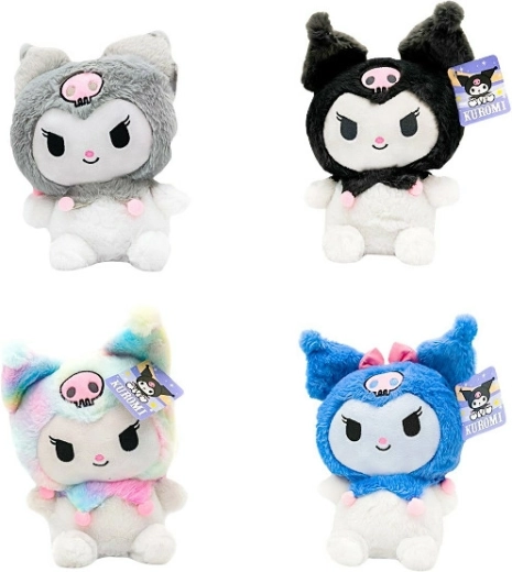 HELLO KITTY Plush Toy Kuromi 30 cm – fluffy cuddle buddy