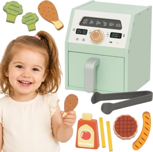 TOOKY TOY puidust kuumaõhufritüür lastele