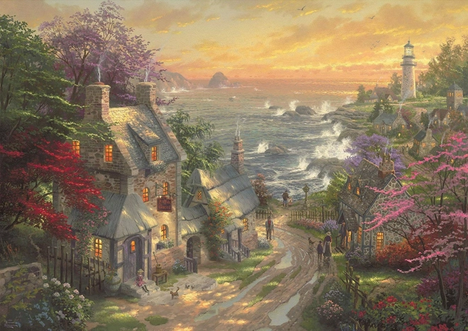 Village Lighthouse Puzzle 3000 pieces