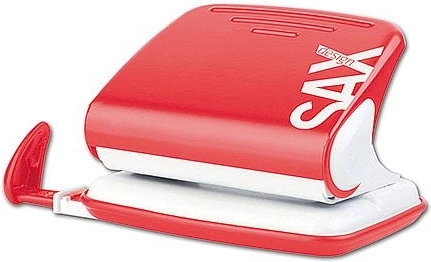 SAX Design 318 Hole Punch, Red