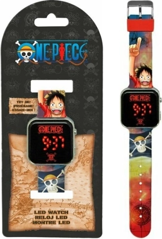 Digitaalsed LED-käekellad One Piece lastele