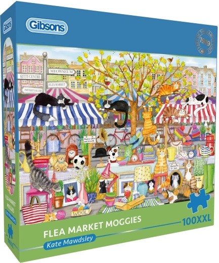 Gibsons puzzle Kassi tänavaturg XXL 100 tükki