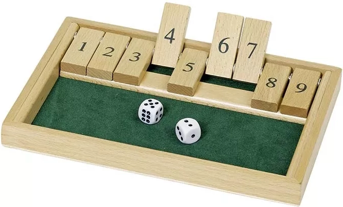 Reisimäng Shut the box II
