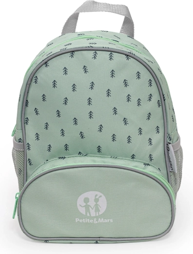 Petite&Mars kids backpack Backie grey hills
