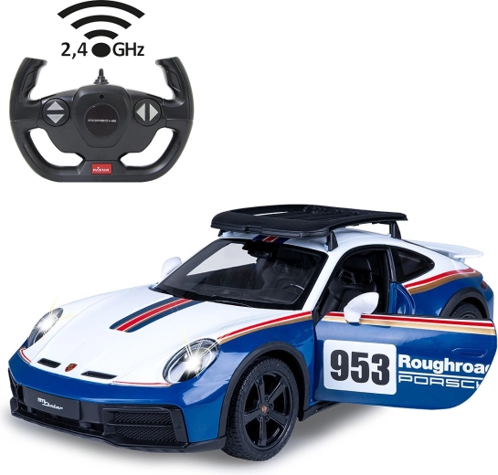 R/C car JAMARA Porsche 911 Dakar Performance 1:14 blue
