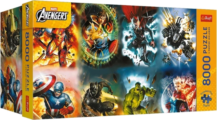 Premium Plus pusle Avengers: Legends in Action 8000 tükki