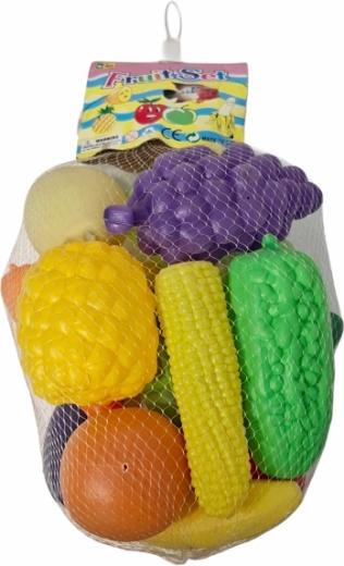 Puuvilja- ja köögiviljade mängukomplekt - 1 tk
