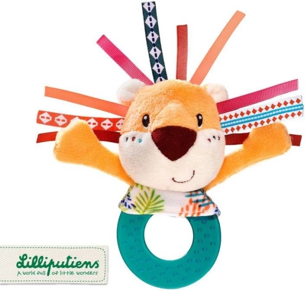 Lilliputiens - Beebidele mõeldud kõrinaga närimislelu Lõvi Jack