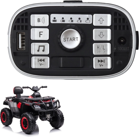 Muusikapaneel elektrilisele sõidukile S615 24V