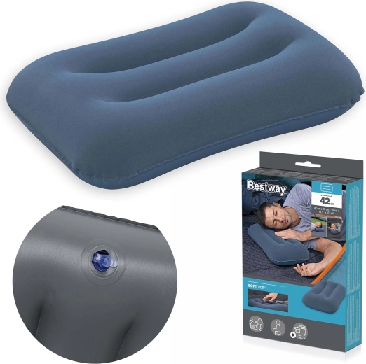 Sametine täispuhutav reisipadi 42 × 26 cm BESTWAY