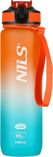 Tritanist joogipudel 1000 ml oranž-sinine NILS Camp
