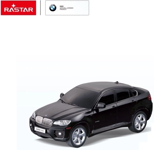 Rastar BMW X6 RC remote-controlled car 1:24 black