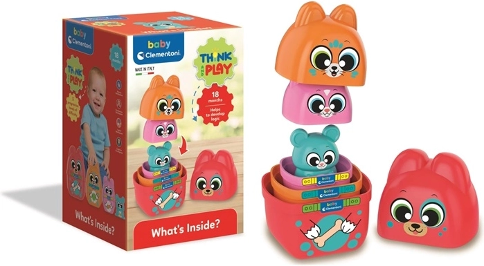 Clemmy Baby Matryoshka 2-in-1 with Animals