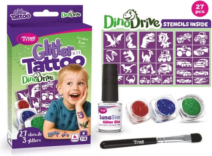 DinoDrive’i säravate tätoveeringute komplekt