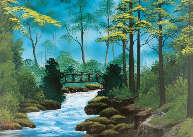 Pusle Bob Ross: Üksildane sild 1000 tükki