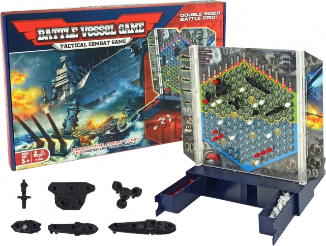 Strategic Board Game Battleship – Gray