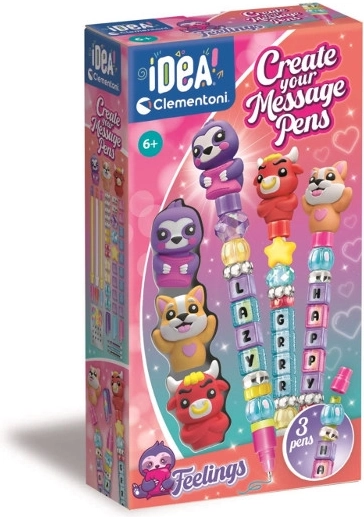 Mini Pen Factory with Message Emotions – Creative Set