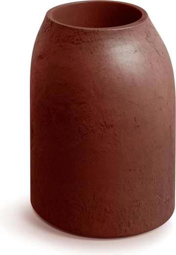Epocco Bold lillepott 48 cm punakaspruun, matt, külmakindel PE
