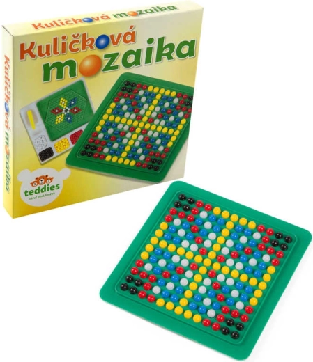 Mosaiik kuulide ja pintsettidega, väike, 250 tk