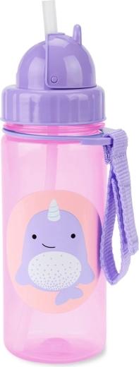 Skip Hop Zoo kõrrega joogitops narval 385 ml