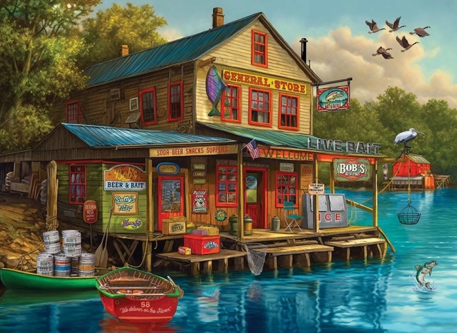 Pusle Bob's Beer & Bait pood 1000 tükki
