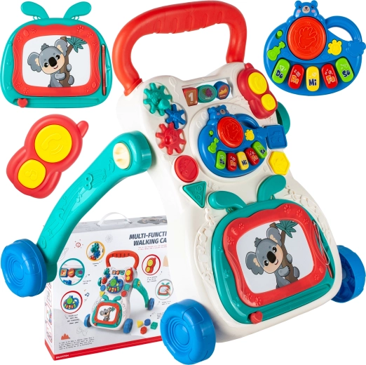 Musical Walker with Drawing Board and Piano