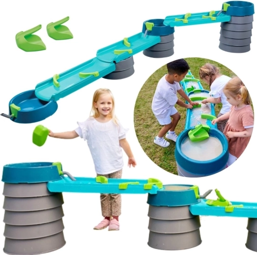 AquaPlay Mudway Flow – veerada lastele, 35 osa