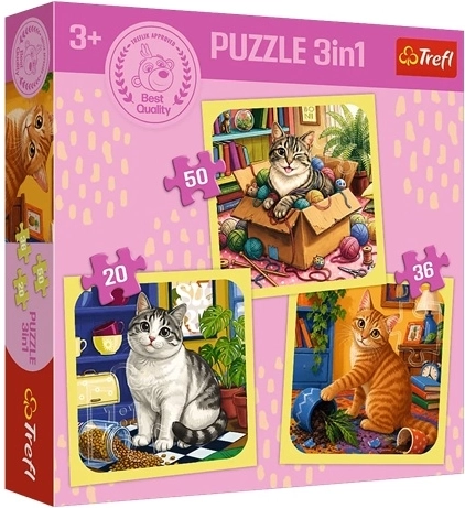 Children's 3-in-1 Puzzle: Joyful Moments