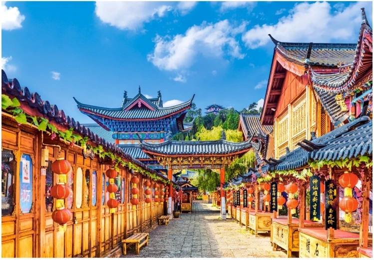 Pusle Lijiang, Hiina 1000 tükki