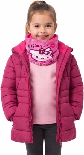 Laste roosa Hello Kitty kaelasoojendaja
