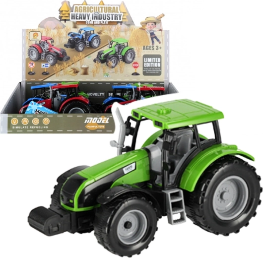 Tagasitõmmatava (pull back) vedrumehhanismiga traktor – 1 tk