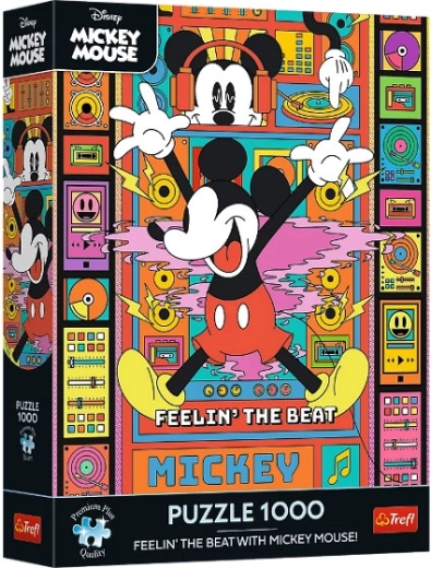 Puzzle Premium Plus 1000 tükki Tunne rütmi koos Mickeyga