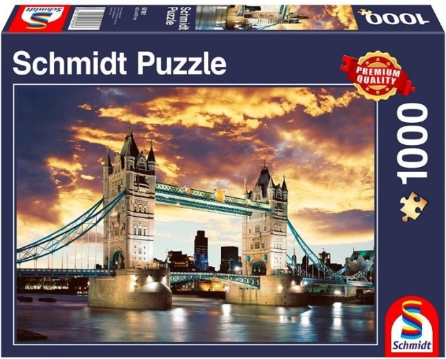 Schmidt Spiele Tower Bridge, London – 1000-tükiline pusle