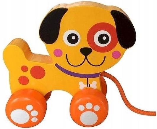 Smily Play puidust veetav koerake