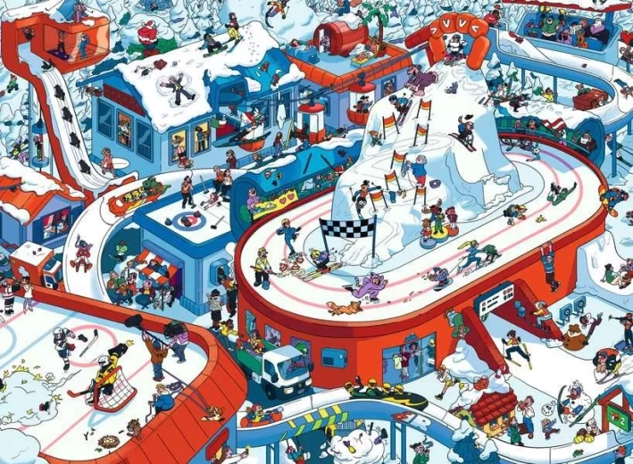 Ravensburger Puzzle Winter Wonderland XXL 200 Pieces
