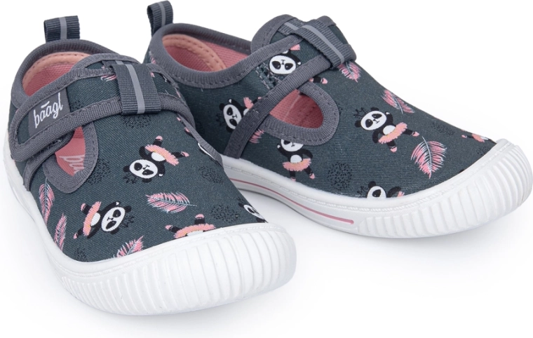 Baagl kids’ slippers Panda (size 29)
