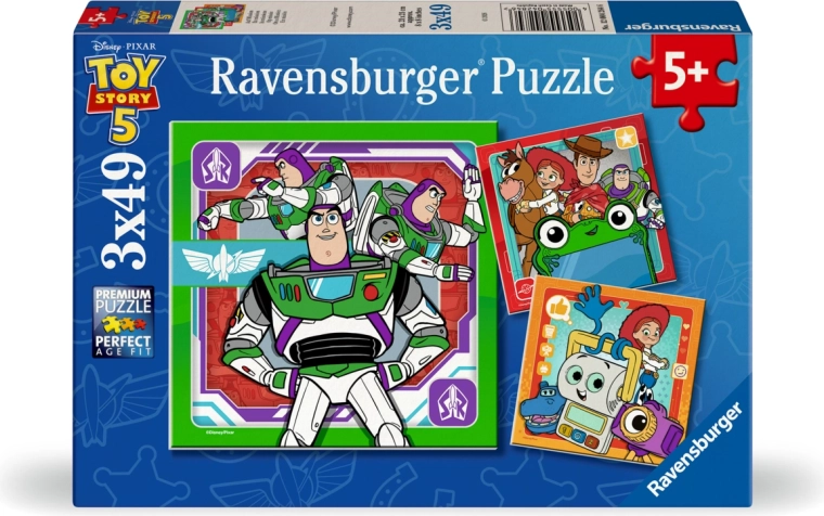 Ravensburger puzzle Toy Story: Toy Story 5 (3x49 pieces)