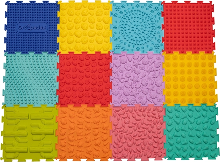 Ortopedek sensory orthopedic mats (12 pcs)