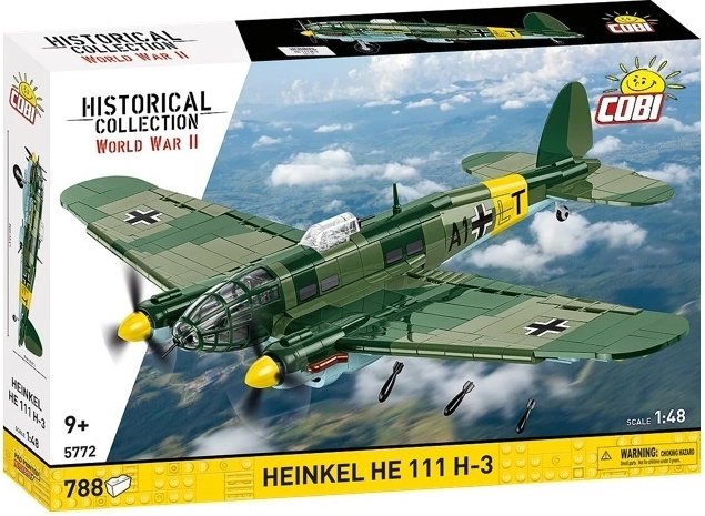 COBI Heinkel He 111 H-3 aircraft building set (1:48, 788 pieces)