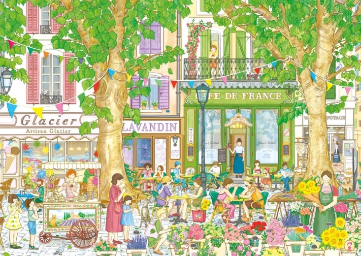 Magnolia Puzzle French Café 1000 pieces